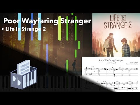 Poor Wayfaring Stranger - Life is Strange 2 OST (Piano Tutorial)
