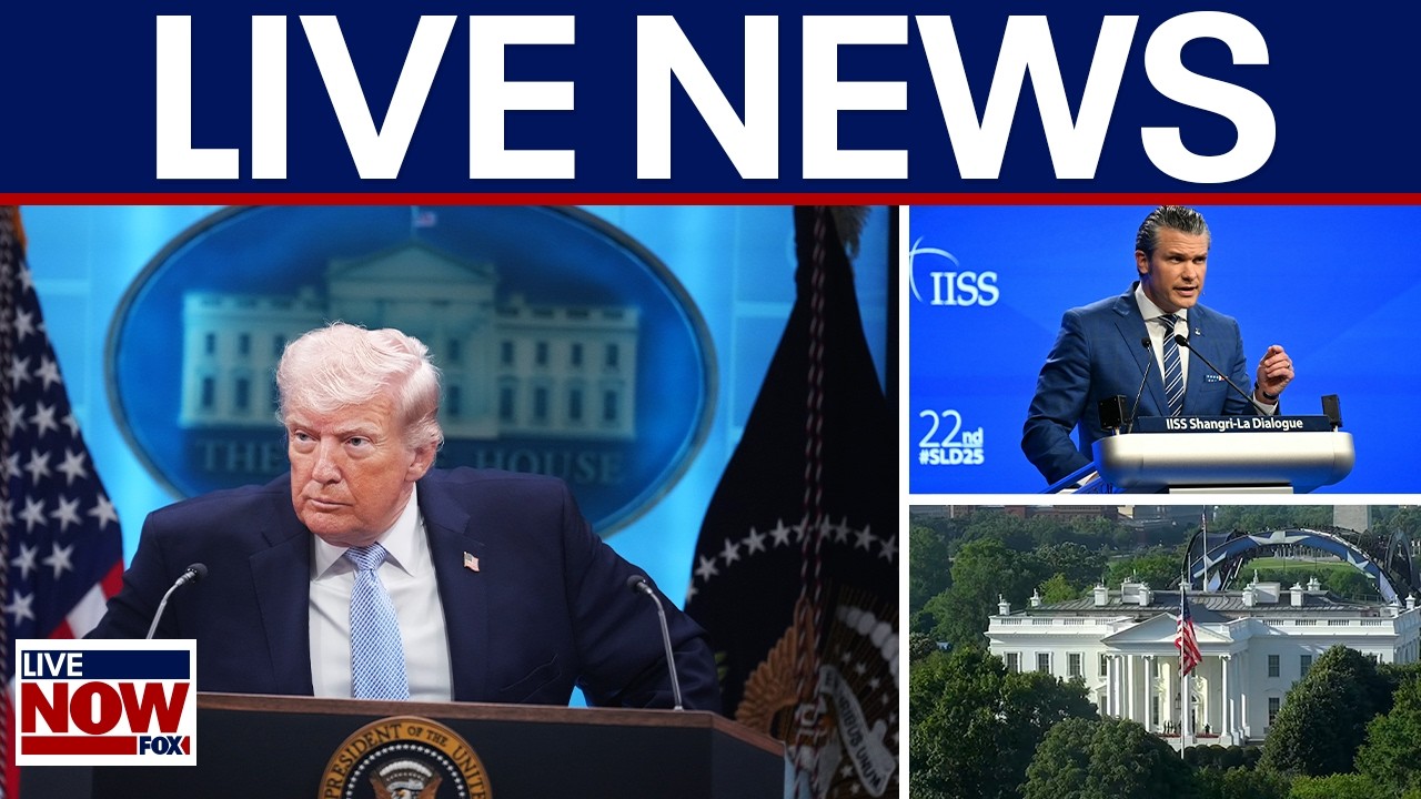 LIVE: Trump Iran decision, Hegseth wraps up Singapore trip, America 250 latest, VA bus crash latest