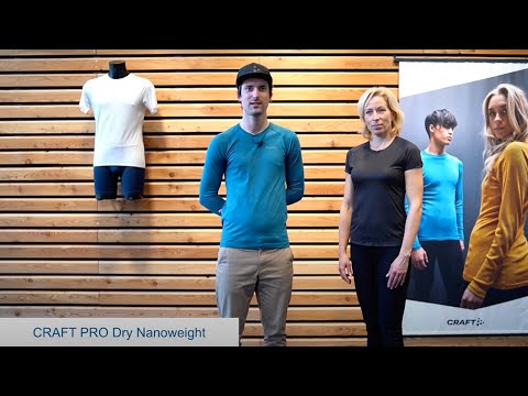 Craft PRO Dry Nanoweight LS triko dámské