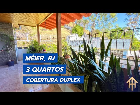 Excelente Cobertura Duplex - Méier em Condomínio Fechado c/ 3 quartos