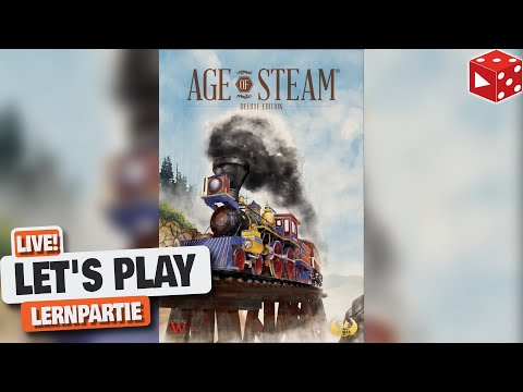 Age of Steam - Deluxe Edition - Live Let's Play mit Caladan, Flo & Ben (Lernpartie)