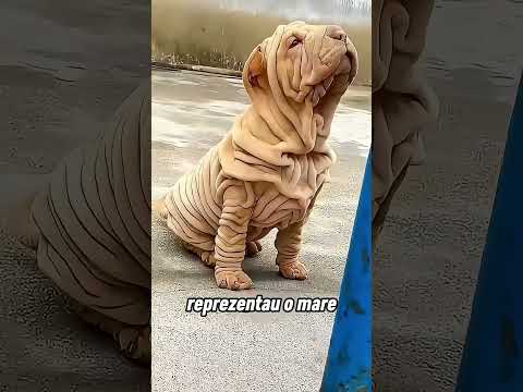 Câinele cu cele mai multe riduri din lume 😳❤️
