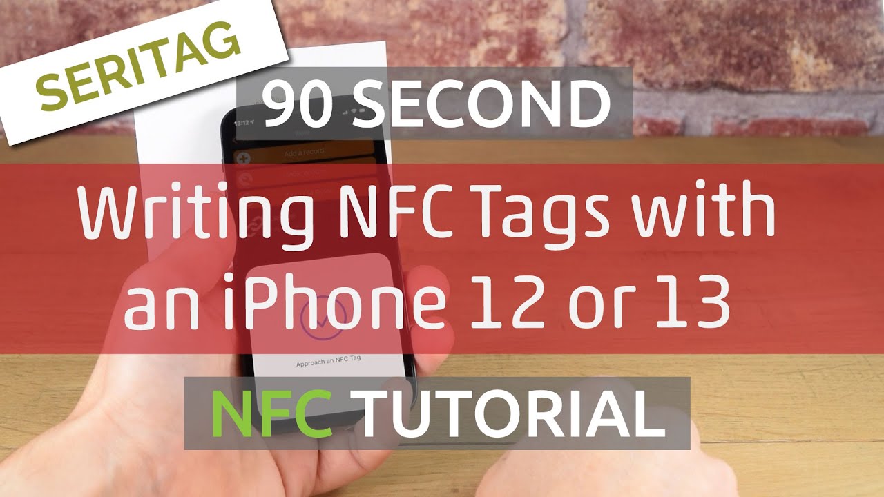 How to encode NFC tags with an iPhone - Seritag