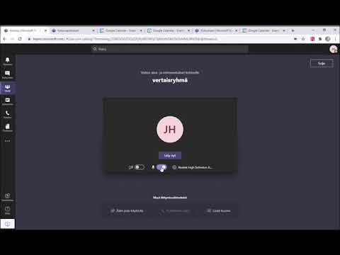 Teams-kokouksen järjestäminen
