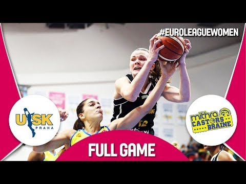ZVVZ USK Praha (CZE) v Castors Braine (BEL) - Full Game - EuroLeague Women 2017-18