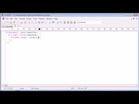 jQuery Tutorial 1 Introduction to jQuery