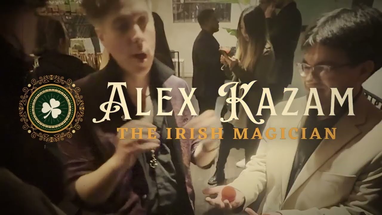 Promotional video thumbnail 1 for Alex Kazam - The Irish Magician