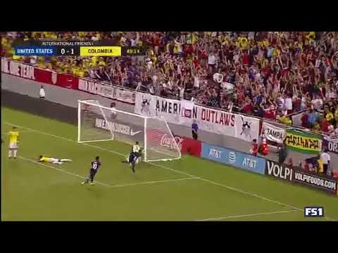 Kellyn Acosta Goal USA vs Colombia 1-1