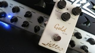 Video thumbnail for Jetter Gold 45/100 Overdrive - Pedal Demo by EytschPi42