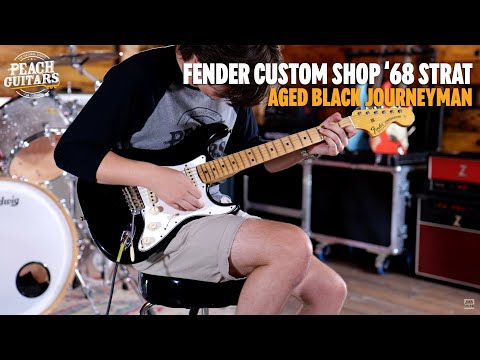 No Talking...Just Tones | Fender Custom Shop LTD '68 Strat Journeyman Aged Black