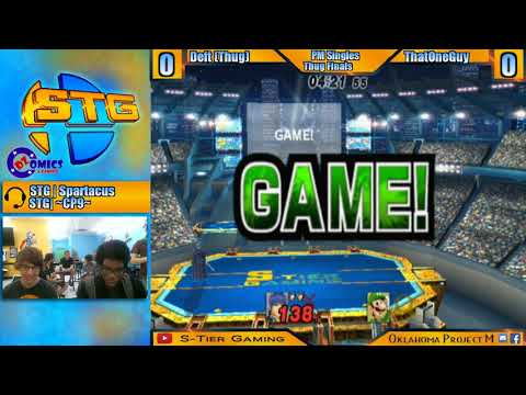 S-Tier #70 Arcadian THUG FINALS: Deft (Marth) vs ThatOneGuy (Luigi)