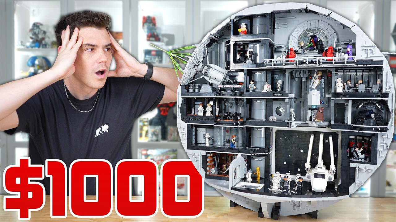 $1000 LEGO Star Wars UCS DEATH STAR Review! (2025)
