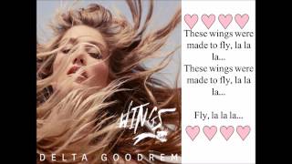 Delta Goodrem- Wings (official lyric video)