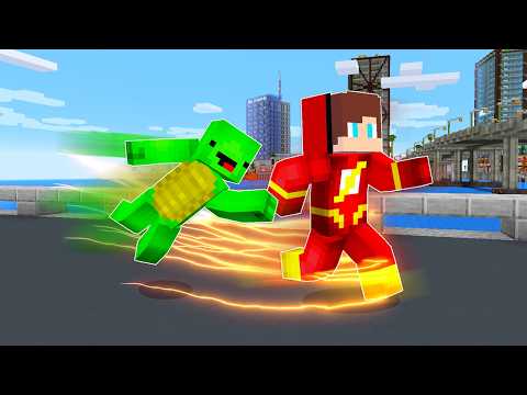 SUPERHERO OVERSPEED Speedrunner VS Hunter in Minecraft!