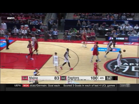 Bruno Caboclo Scores 16 Points to Help Raptors 905 Advance to Finals