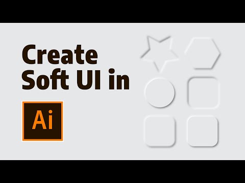 Create Soft UI / Neumorphism in Adobe Illustrator