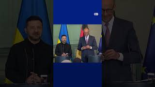 Merz jokingly insults 'German technology' at Zelenskyy presser | DW Ne
