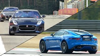 Jaguar F-Type Sound Comparison: V6 vs V8!