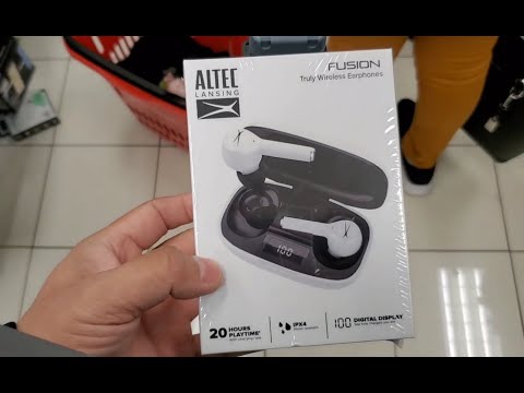 REVIEW- Altec Lansing Fusion TWS True Wireless Earbuds IPX4 Siri/Google Voice - ARE THESE ANY GOOD?