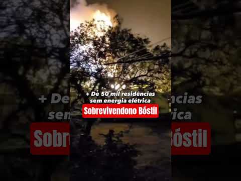 URGENTE FOGO EM SUBESTAÇÃO DE SANTA CATARINA #terrorismo #santacatarinabrasil #celesc#saobentodosul