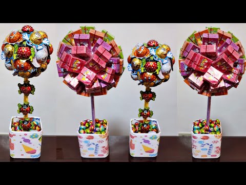 DIY CANDY CHOCOLATE TREE | BIRTHDAY IDEAS | TABLE CENTERPIECE