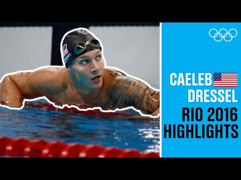 ALL Caeleb Dressel 🇺🇸races at Rio 2016!