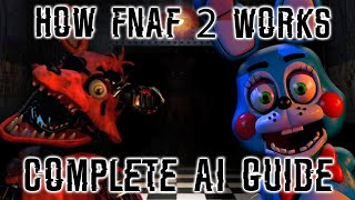 How FNAF 2 Works: Complete Guide/AI Breakdown (10/20 MODE COMPLETE)