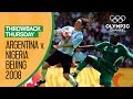 Argentina Vs Nigeria Beijing 2008 Men S Football Final Throwback Thursday