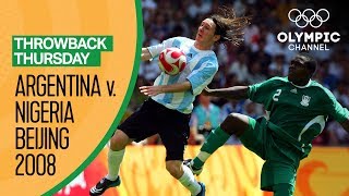 Argentina vs Nigeria - Beijing 2008 Mens Football 