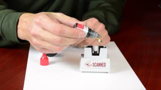 Re-inking Your Accustamp Pre-Inked Message Stamp