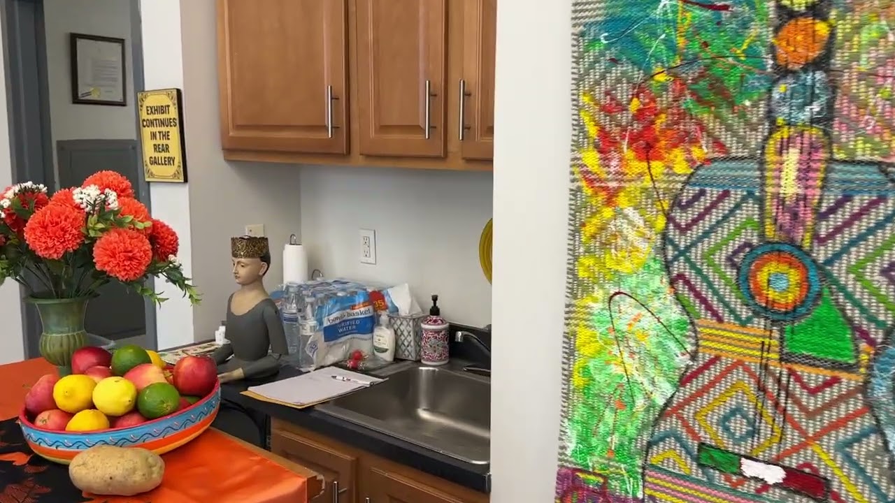 Hispanic Art Show Gallery Walk Through with Art Activities