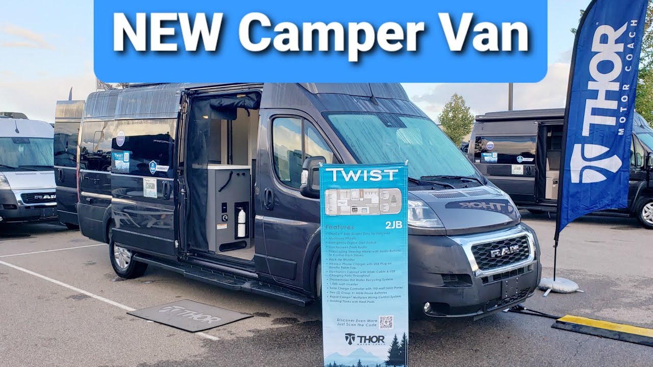 Your First Look at the NEW 2023 Twist Camper Van