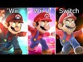 Super Smash Bros Switch Vs Wii U Vs Wii Final Smash Comparison