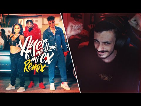 [REACCIÓN] KHEA, Natti Natasha, Prince Royce - Ayer Me Llamó Mi Ex Remix (Official Video)