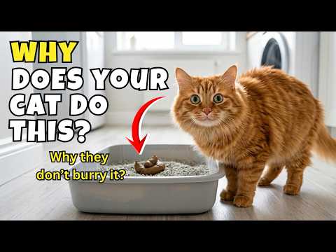 Why Some Cats Bury Their Poop—And Others Don’t 🐈💩