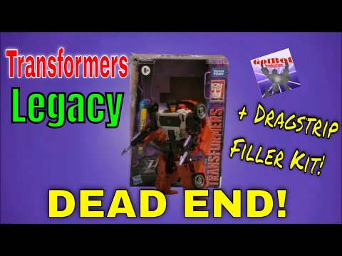 Transformers Legacy Dead End (+ Dragstrip SPS07 Filler Kit) - GotBot True Review NUMBER 1034