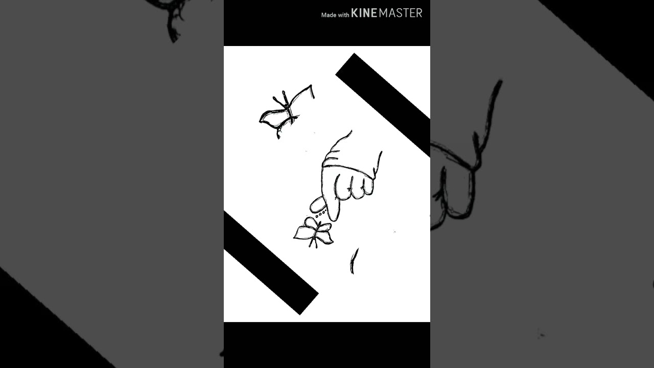 🙈Cute Korean finger neon sign love stock vector💜#koreanfans