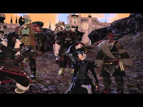 FINAL FANTASY XIV Level 60 Warrior Job Quest Battle