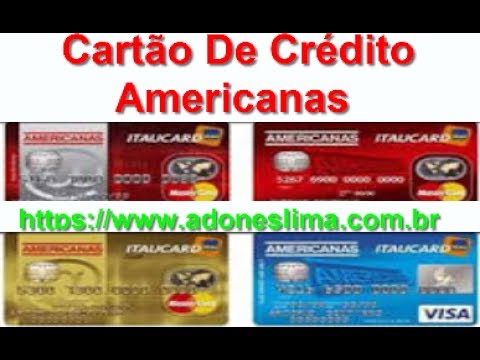 Como Solicitar Cartão De Crédito (Lojas Americanas) 2017