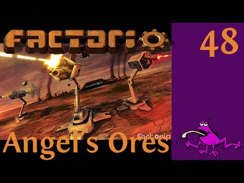 Let's Play Factorio Angel's Ores Ep #48, cleaning past problems