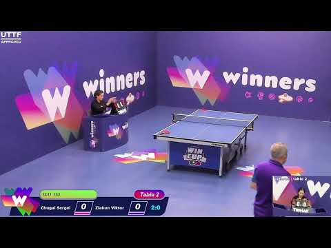 WINners CUP table 2  15.01 Chugai Sergei - Ziakun Viktor  22:30