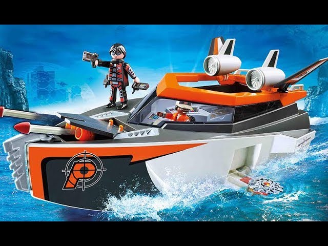 Vídeo relacionado con PLAYMOBIL Top Agents 70003 Spy Team Sub Bot, A partir de 6 años