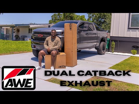 Best Dual Catback Exhaust for a 2019-2025 Chevy Silverado and GMC Sierra 6.2L | AWE Install & Review