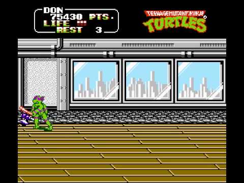 NES Longplay [439] Teenage Mutant Ninja Turtles (JP)