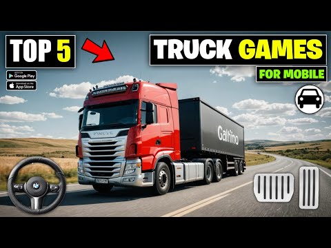 TOP 5 New OFFLINE Truck Driving Games For Android | Best Truck Games 2025