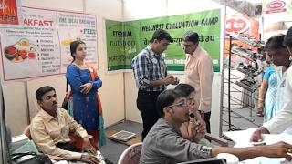 preview picture of video 'Herbalife.. ETERNAL NUTRITION CENTER -FITNESS TEST CAMP AT AGRI EXPO KARAD'