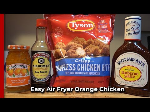 Easy Air Fryer Orange Chicken
