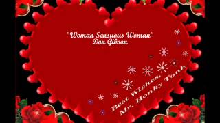 Woman Sensuous Woman Don Gibson