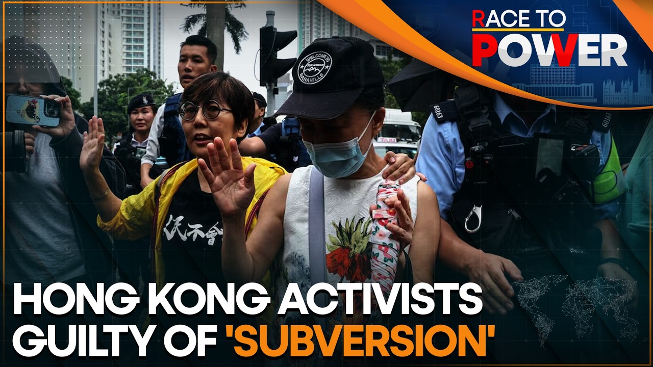 Two Hong Kong Activists Convicted Over Tiananmen Vigils | Race To Power