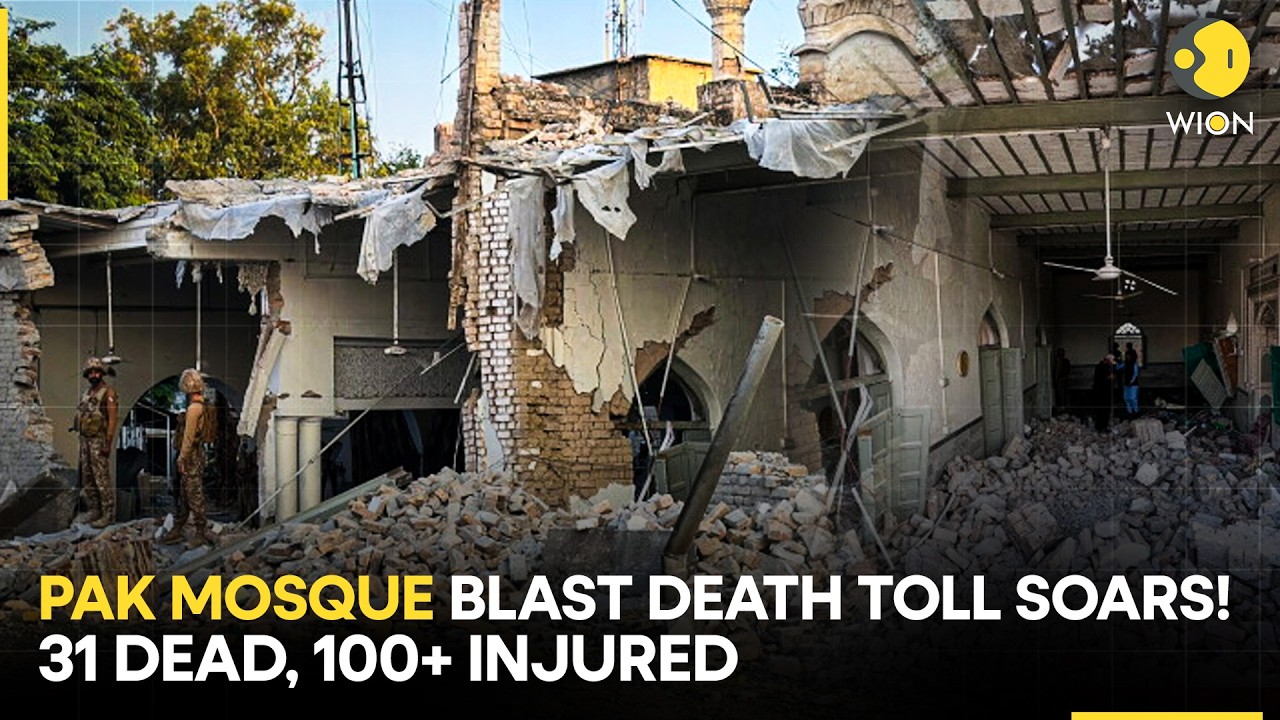 Pak Blast HORROR: 31 Killed, 100+ Injured In Pakistan's Kohat Mosque Blast | 7 Attackers Dead | WION